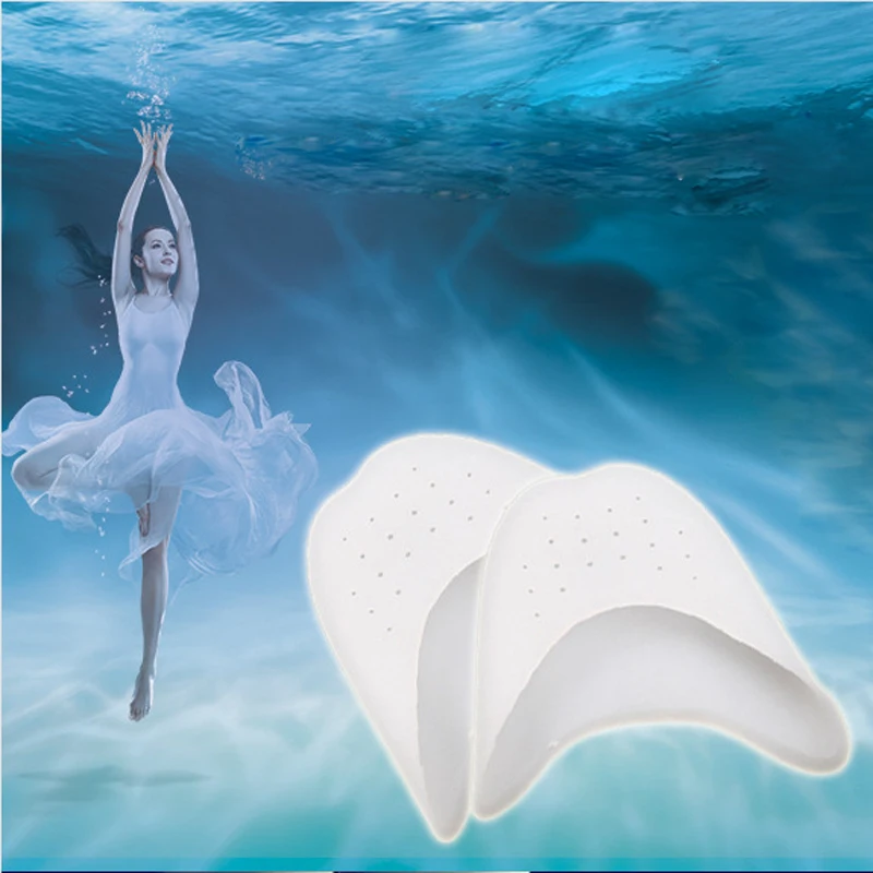 2 шт. = 1 пара силиконовые гелевые подушечки для пальцев ног с балетное при