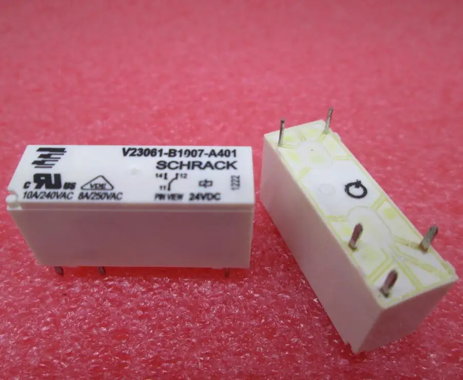 Новое реле Φ 24VDC V23061 B1007 A401 V23061B1007A401 DC24V DIP5|relay 24vdc|24vdc relay4 relay |