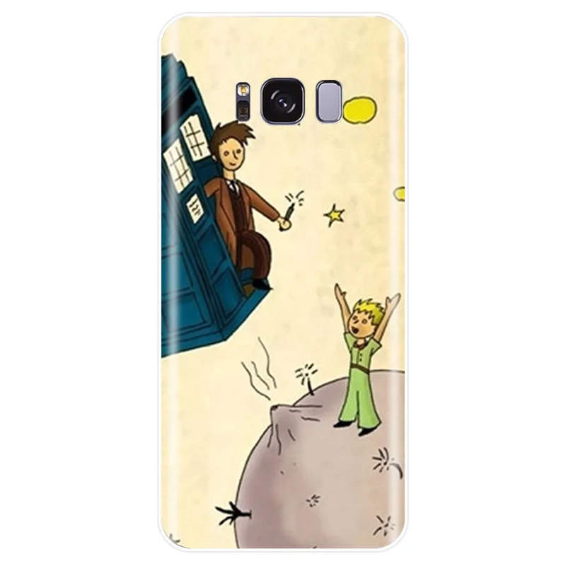 Doctor who tardis синий чехол Мягкий Силиконовый ТПУ для телефона Samsung Galaxy NOTE 8 9 S6EDGE S6 S7 S8 S9