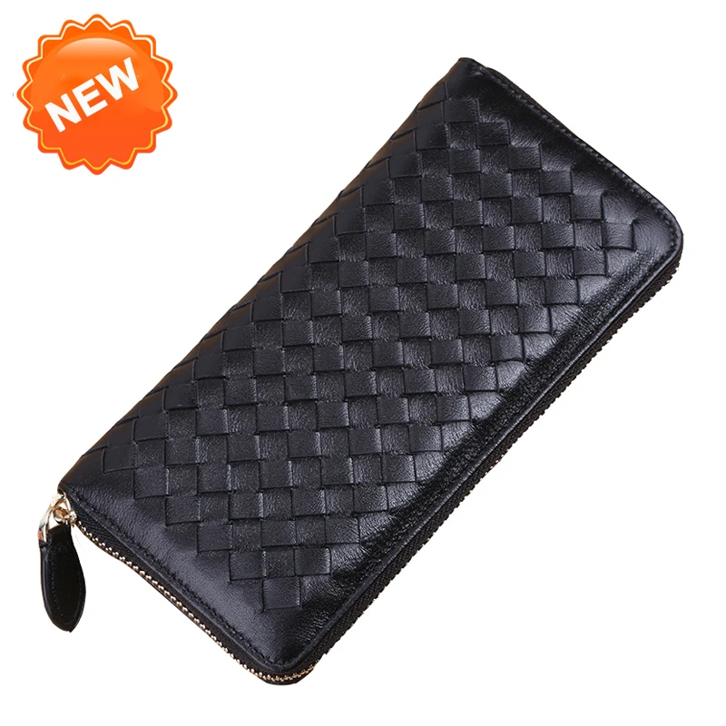 2016 НОВЫЙ Женский овечья кожа кошелек подлинная кожаный сцепления. натуральная