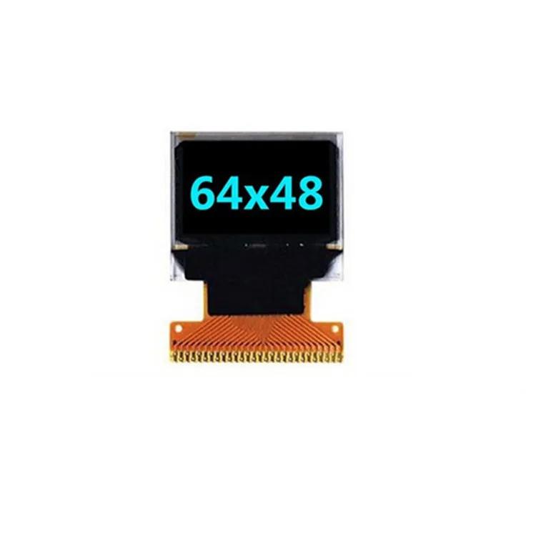 0 66 дюймовый OLED экран для часов 64*48 самосветящийся высокая яркость контрастность