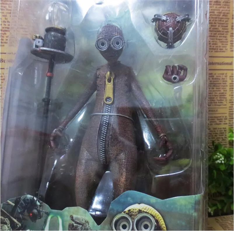 [Забавный] 7 дюймов 18 см NECA аниме Тим Бертон 9 девять движущаяся Модель ПВХ фигурка игрушка для Numero9/nine/9 Коллекционная модель