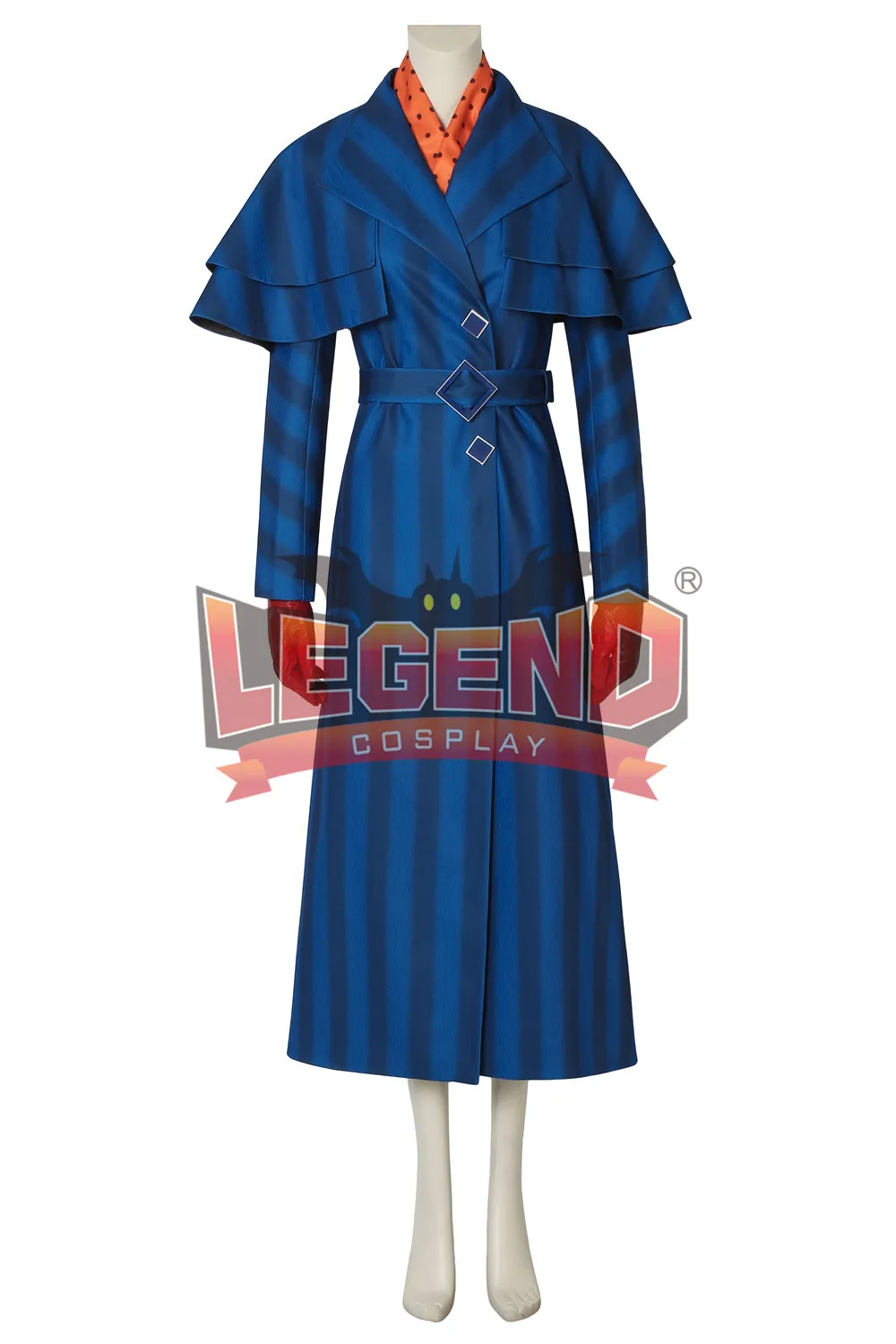 

Jolly Holiday Costume dress cosplay costume English Nanny Dress blue dress outfit custom made