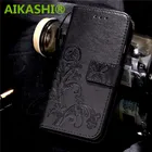 Кожаный флип-чехол для iPhone X 8 Plus 7 4S 6 S 6 Samsung Galaxy S8 S6 S7 Edge A3 A5 2017 J7 J5 J3 2016 J1 Mini J2 Prime