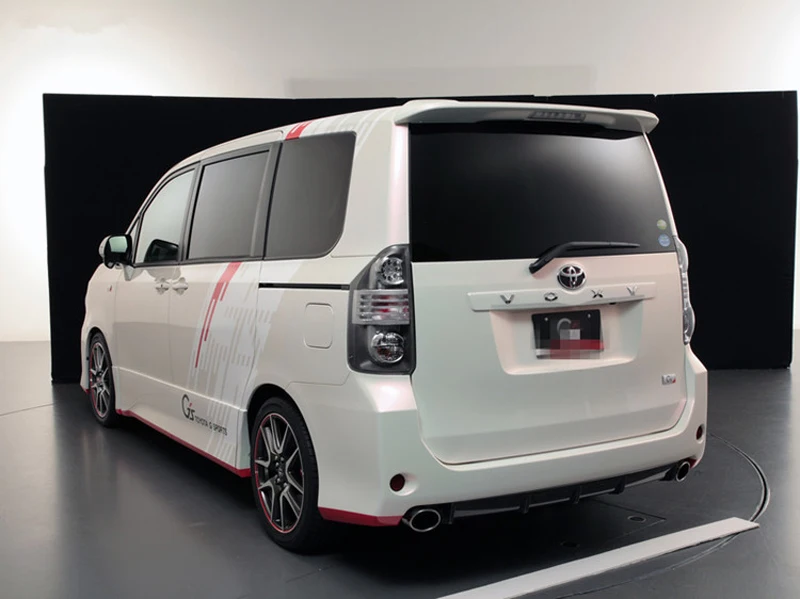 Для Toyota NOAH VOXY Спойлер ABS Материал заднее крыло автомобиля праймер цвет задний