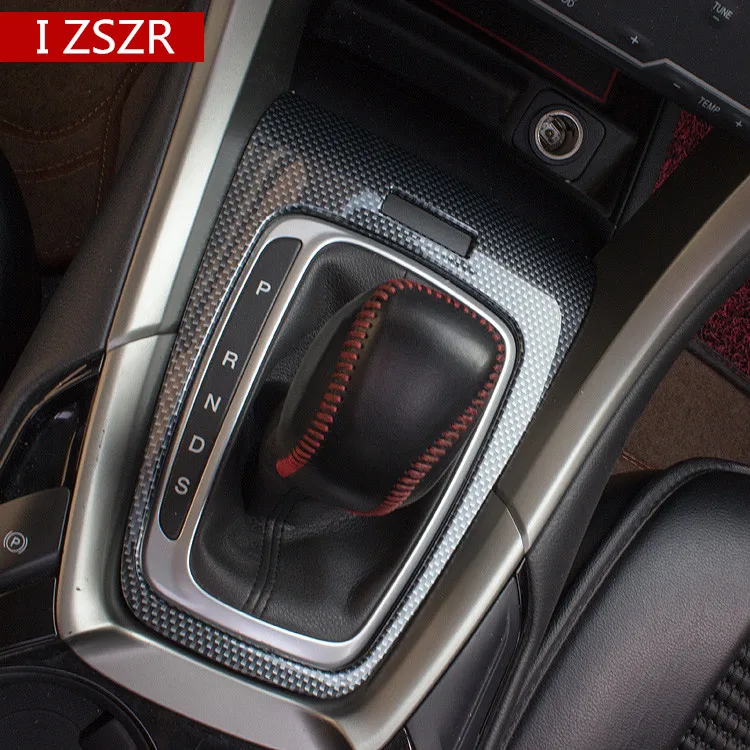 

Carbon Fibre Shifting Protective / Decorative Cover Sticker For Ford Mondeo Z2EA294