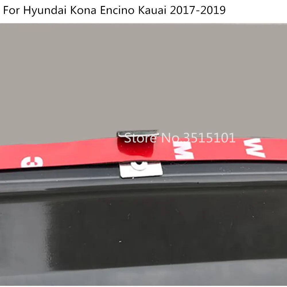 4 шт. автомобильные пластиковые ветрозащитные стекла для Hyundai Kona Encino Kauai 2017 2018 2019