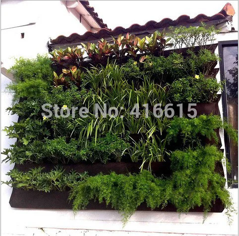 Вертикальный садовый Подвесной Настенный горшок с 16 страницами Specical Setting Bag