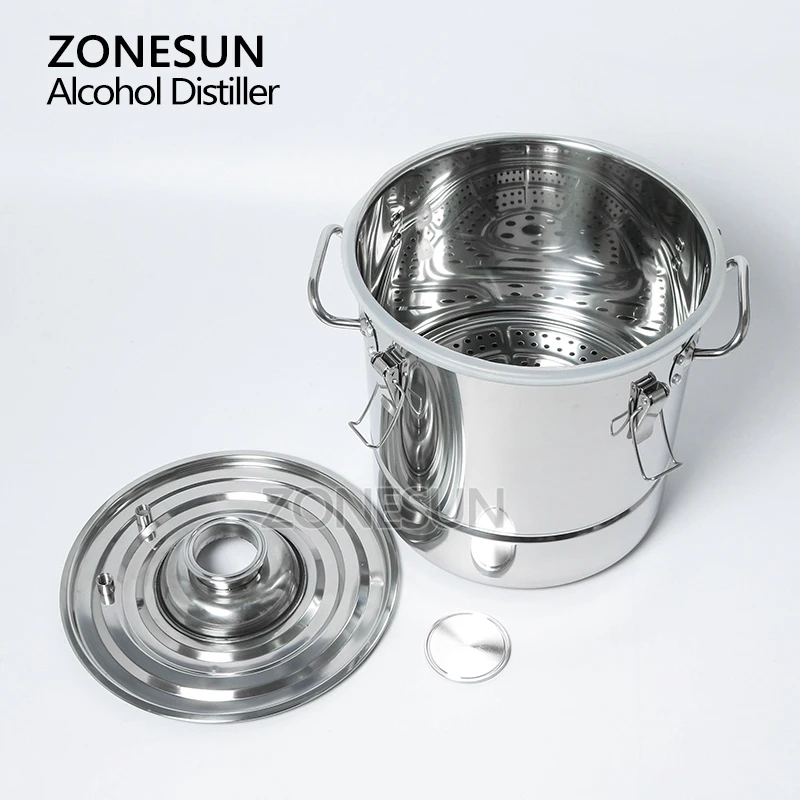 ZONESUN кухонные инструменты дистиллятор посуда для бара пивоваренное оборудование