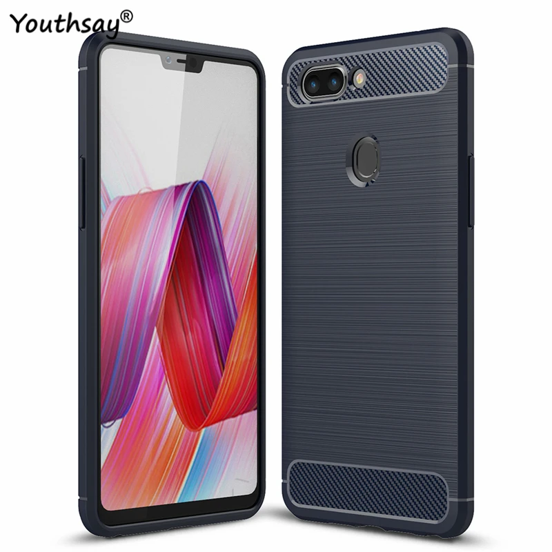 Чехол для OPPO R15 роскошный армированный резиновый силиконовый чехол телефона