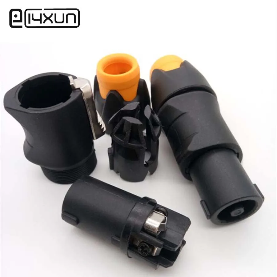 1 шт. 4 контактный переходник для динамика XLR|4pin cable|cable 4pinplug adapter connector |