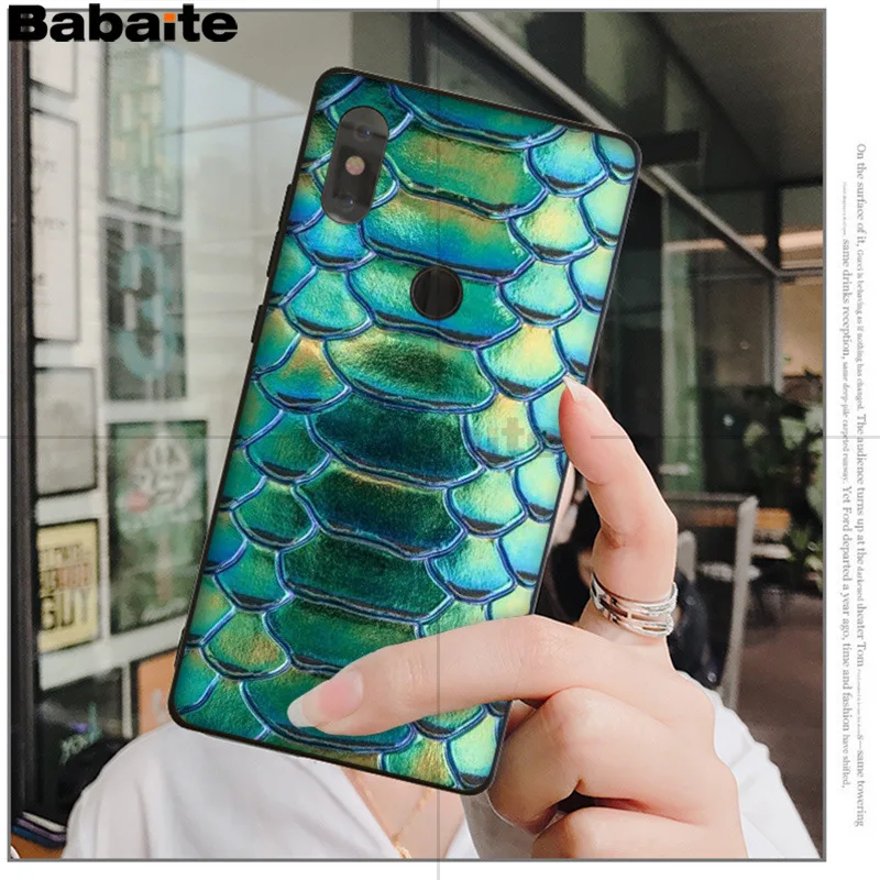 Babaite Змеиная Кожа Искусство DIY печать рисунок чехол для телефона для xiaomi mi 6 8 se A1 A2 Lite mi 5 mi 8Lite mi 9SE mi x2 2S Max2 3