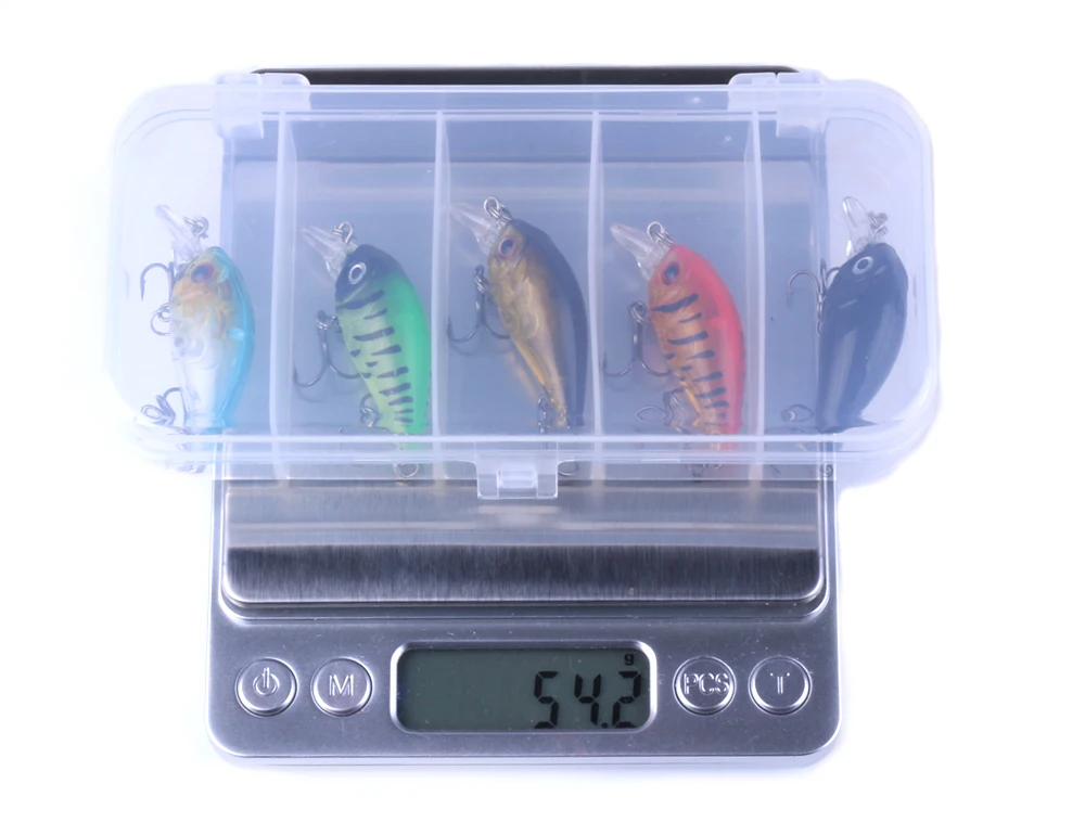 HENGJIA 5 шт. 4g 4 2g приманка для рыбалки набор Minnow поплавок воблер комплект Pesca джиг