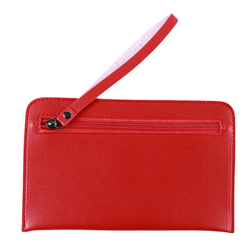 

New Casual Women's Slim Wallets Creative Mini Small Handbag Leather Simple Leather Hand Grasping Coin Purse Mobile Phone Packet