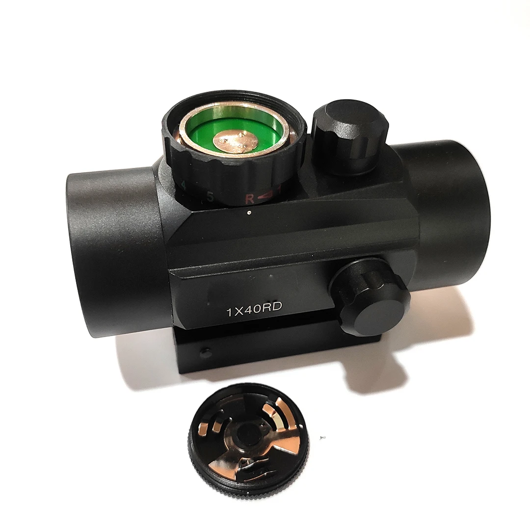 1X40RD optical sight Tactical Red Dot Sight Hunting Scope Fit Rail Mount 11mm/20mm Riflescope Rifle | Спорт и развлечения