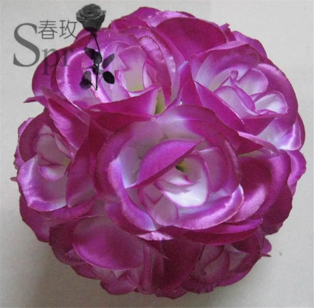 

SPR 15 см 10 шт./лот Свадебный Шелковый целующийся шар-пластиковая внутренняя часть-свадебное украшение