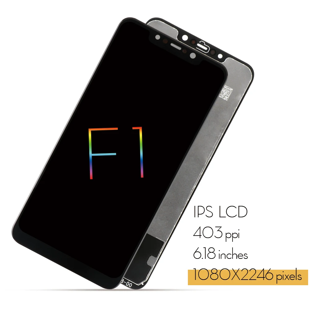 6 18 &quotЖК-дисплей для Xiaomi Pocophone F1 дисплей сенсорный экран дигитайзер сборка