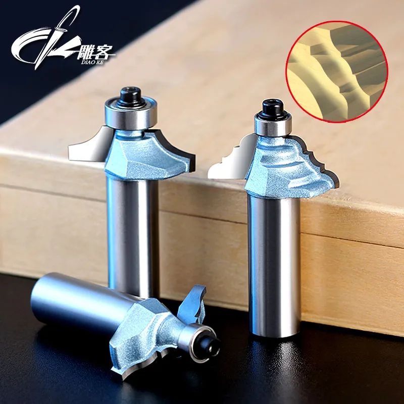 1 шт. край двери и стола с R кружевным ножом деревообрабатывающий резак 1/2