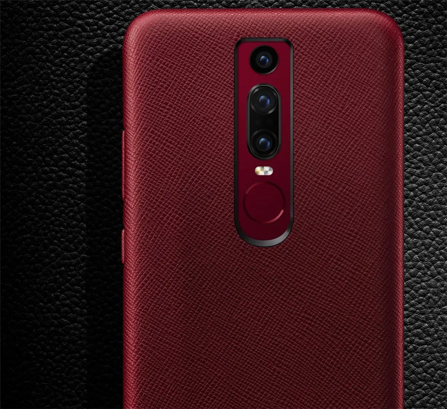 Официальный huawei mate RS huawei дизайн натуральная кожа задняя крышка чехол Жесткий PC оболочка с керамическим логотипом для mate RS