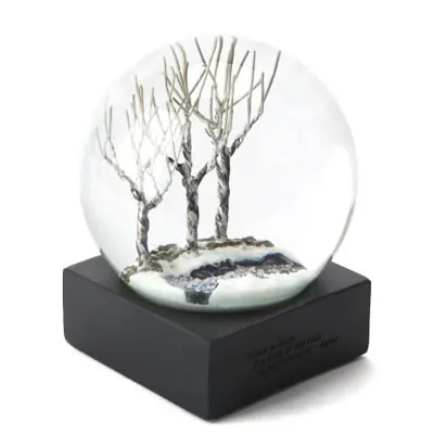 Winter 10*11,5 см Красивые четыре сезона снежные глобусы стекло домашнее настольное украшение Свадьба День рождения Рождество год подарки - Цвет: Winter