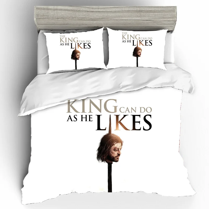 Комплект постельного белья "Игра престолов", "King size", s пододеяльник, простыни и наволочки, постельное белье, комплект постельного белья, домашний текстиль, Прямая поставка
