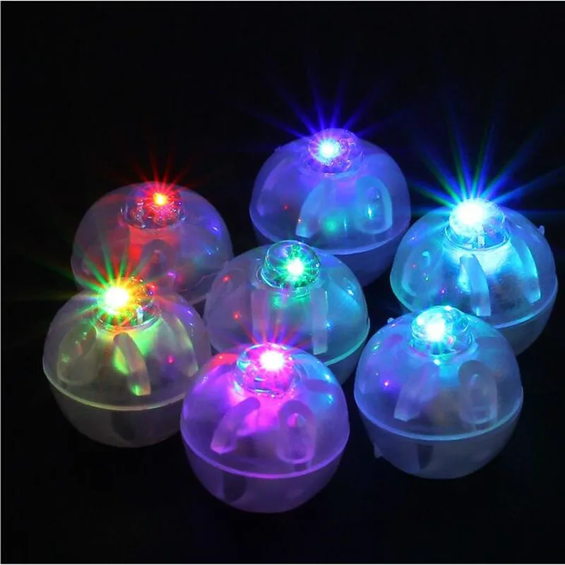 500 шт./лот круглые мини шариковые лампы белые светодиодные огни для рождества дня