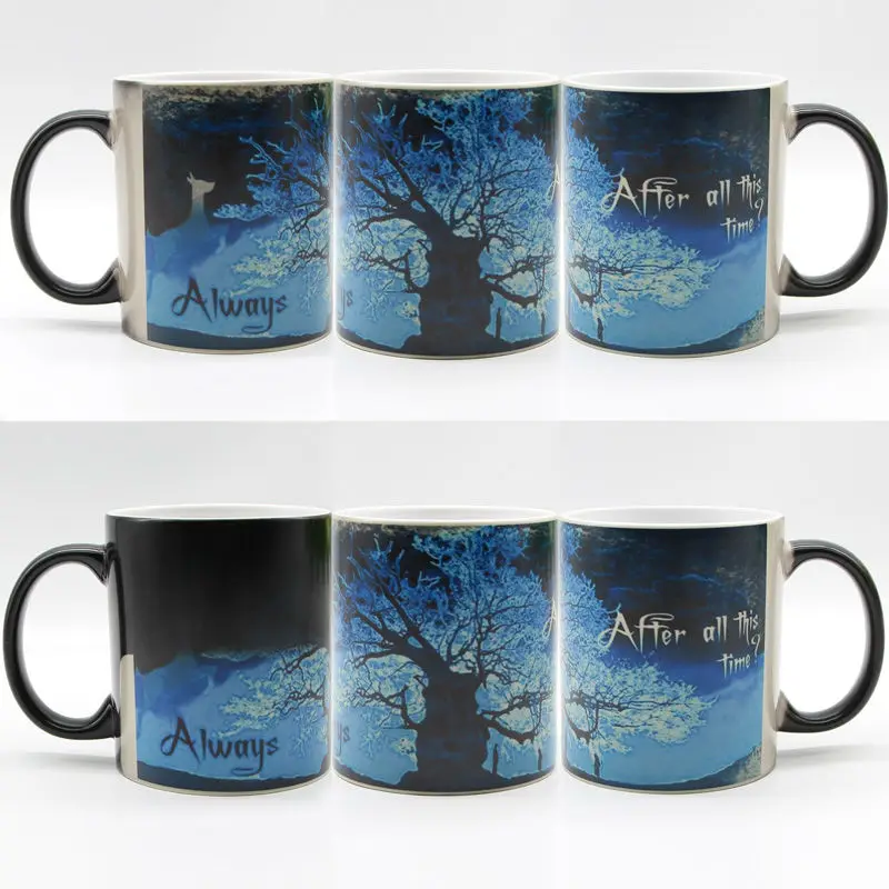 Прямая поставка керамическая кружка после всего этого времени меняющая цвет