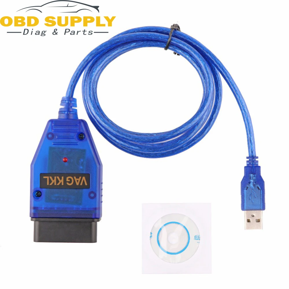 Новый VAG 409 USB OBD2/OBDII диагностического KKL кабель 1 ККЛ InterfaceOBD для Audi Для VW
