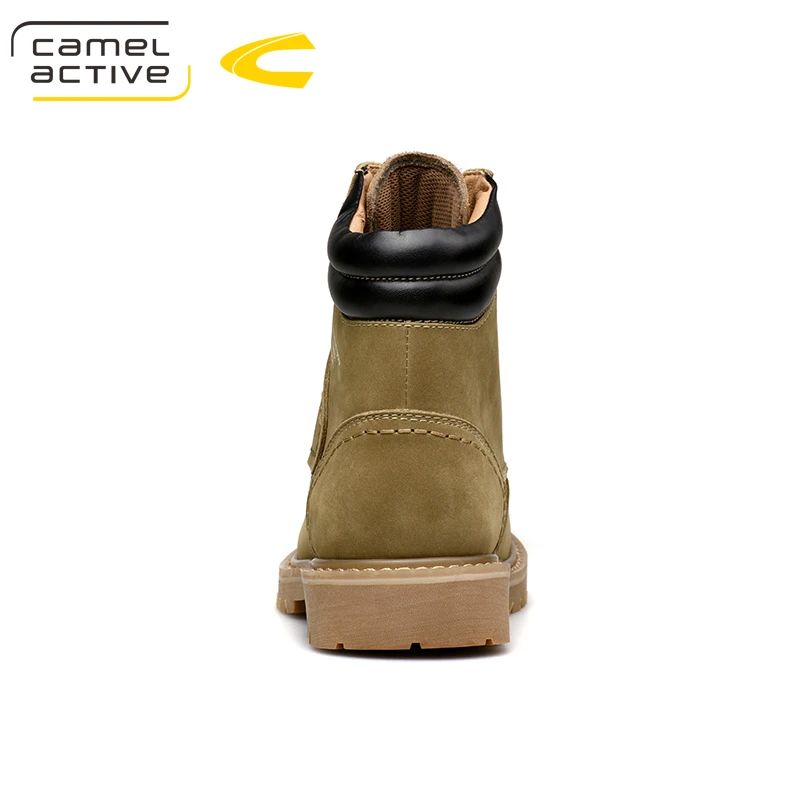Camel Active/Новинка; Мужская обувь; высокие ботильоны; роскошные кроссовки из натуральной кожи; зимние ботинки из спилка