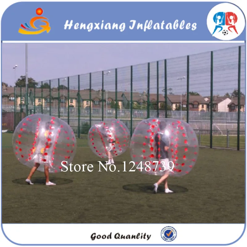 Очень хорошая обратная связь Bubble Soccer для игры в траву продукты надувной бампер