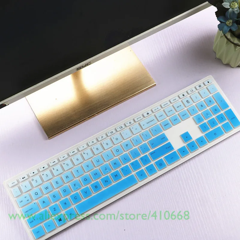 Desktop Keyboard Cover Protector Skin Computer For HP Pavilion All-in-One PC 24-xa 24-xa0002a 24-xa0300nd 24-xa0051hk 23.8 inch