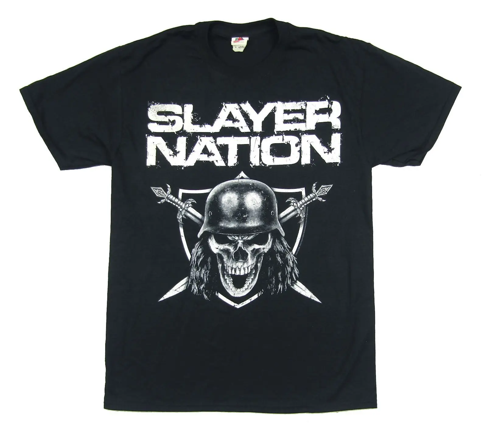 Slayer нации монклер 2014 Show черная футболка новая официальная группа тур|Мужские