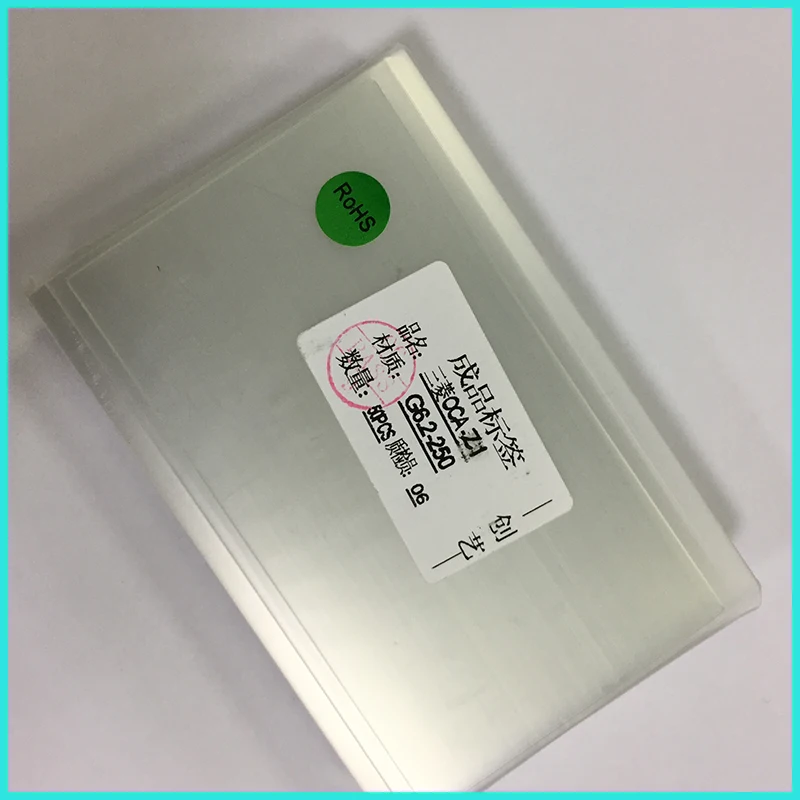 50 шт./лот 250 мкм лучший OCA Оптический прозрачный клей двойная клейкая наклейка