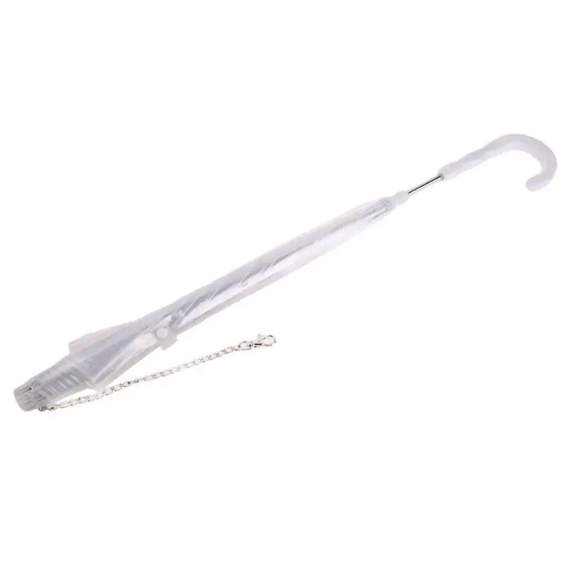 85 см зонтик для собак со встроенным поводком PE пластиковый металлический зонт для маленьких собак прозрачный продукт для домашних животных