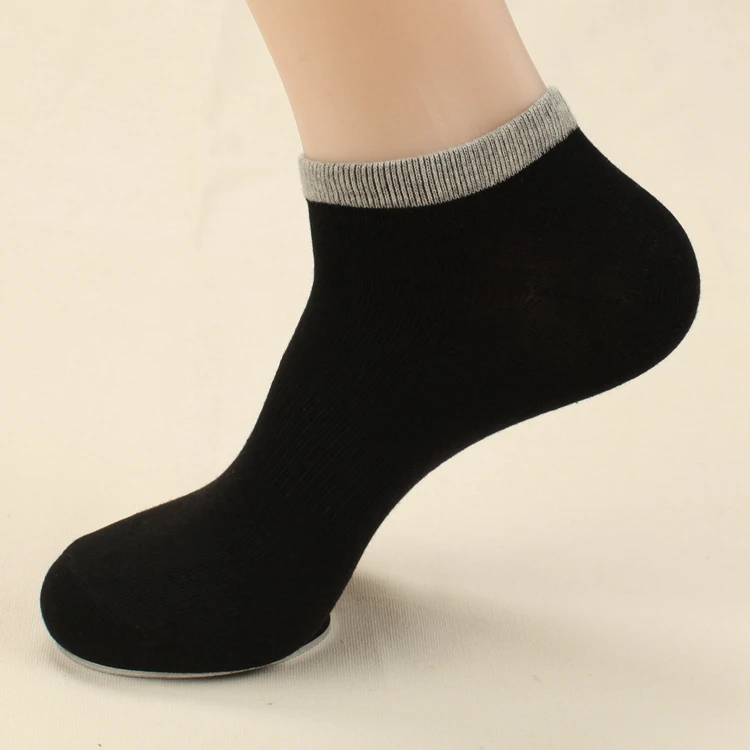 

3pairs spring summer men's bamboo fibre invisible boat socks ankle socks male fashion sock slippers man sox