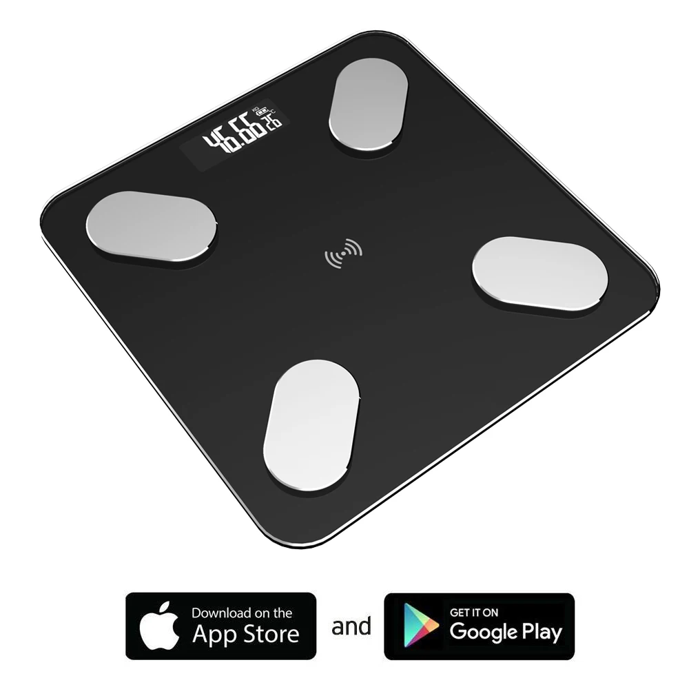 Горячая Распродажа весы для ванной умные бытовые Премиум поддержка Bluetooth APP