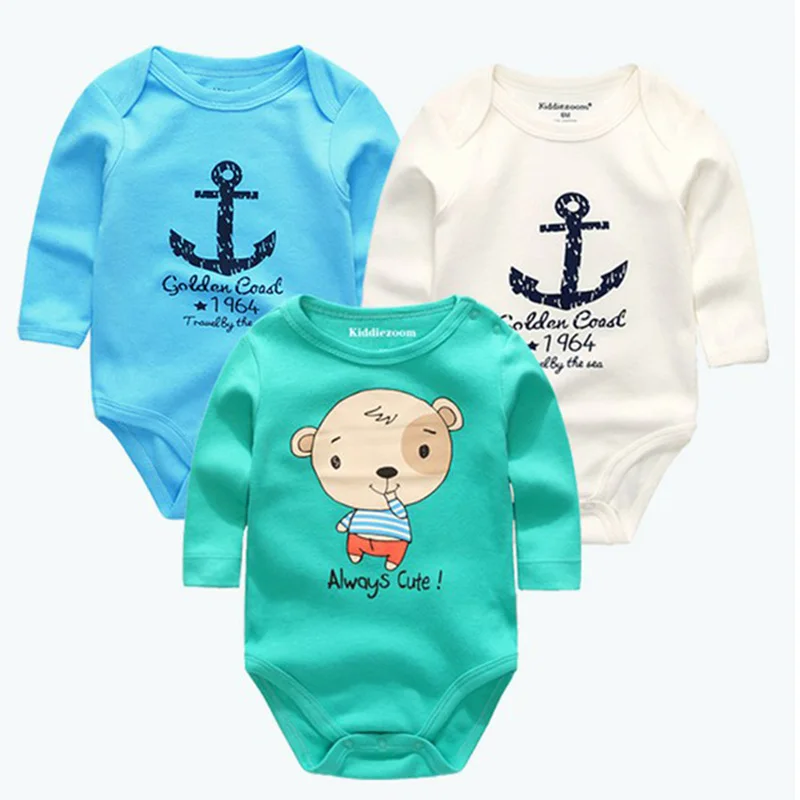 3 шт./лот Детский комбинезон с коротким рукавом из хлопка|baby rompers|baby rompers short sleevebaby