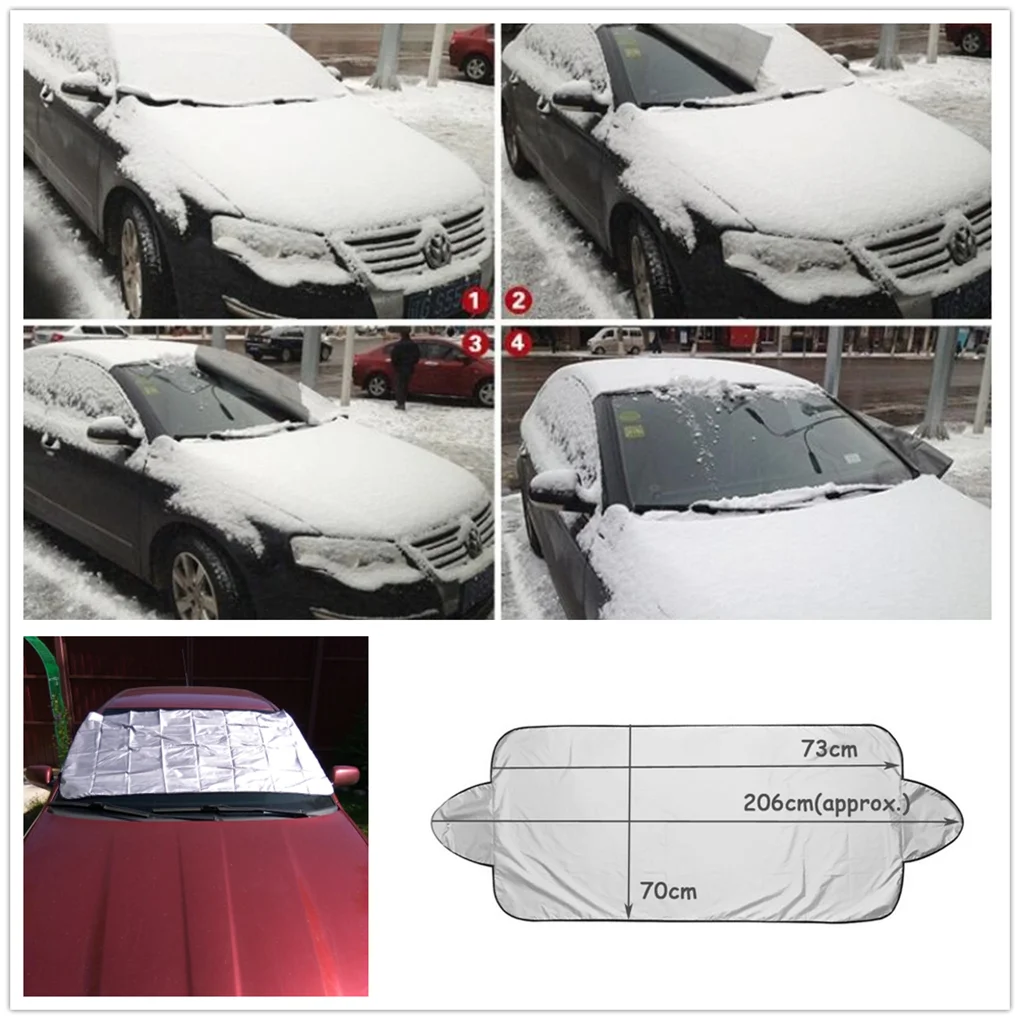 Новинка 2018 года автомобильный пылезащитный козырек от снега и льда для VW Volkswagen Golf