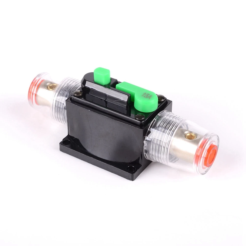 12V 24V 32V 15 Amp In-Line автоматический выключатель стерео аудио Автомобиль RV грузовик 15A