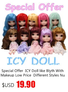 [Смешанный цвет упаковка распродажа] подходит для Icy BJD куклы Jecci Five 1/6 Blyth кукла с гибкими суставами и нормальным телом куклы зимние сапоги высокие