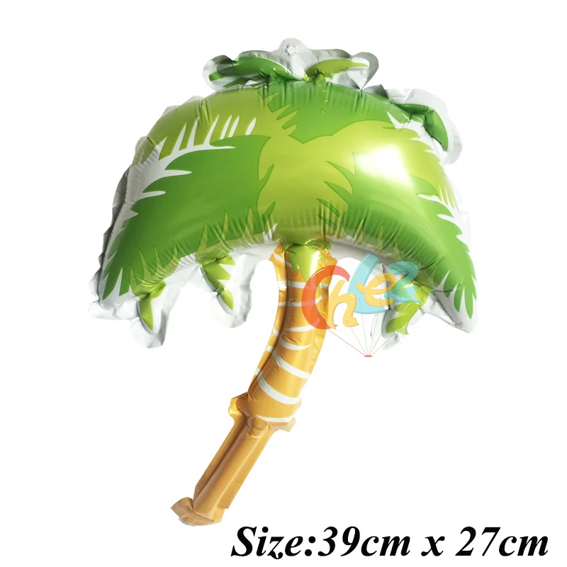 Mini Coconut tree 1 шт. гигантский динозавр воздушные шары из фольги воздушные шарики в виде животных для детей динозавр день рождения украшения воздушные шарики, детские игрушки гелий globals - Цвет: Mini Coconut tree