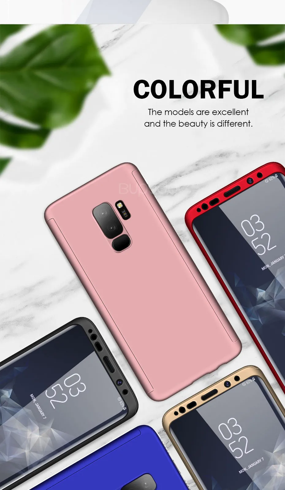 360 полный защитный чехол для samsung Galaxy S8 S9 Plus Lite чехол Note 9 8 S7 Edge чехол для телефона для Galaxy S10 Plus S10E