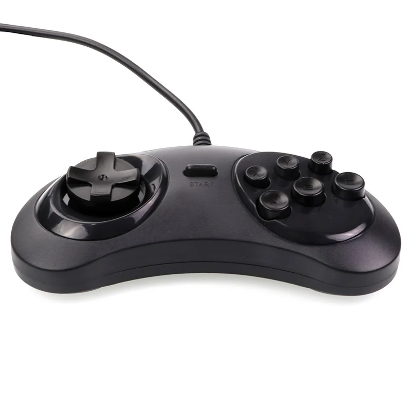 USB геймпад для SEGA Genesis/MD2 Y1301 игровой контроллер джойстик держатель MAC ПК игр Mega