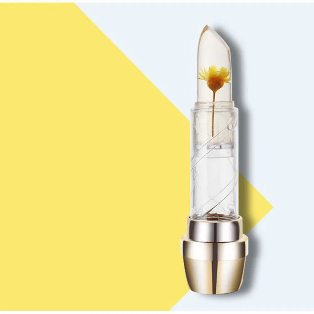 Waterproof Magic Jelly Flower Color Temperature Change Moisturizer Lip Lipstick maquiagem мтовя помда rouge a levre makyaj #04 |