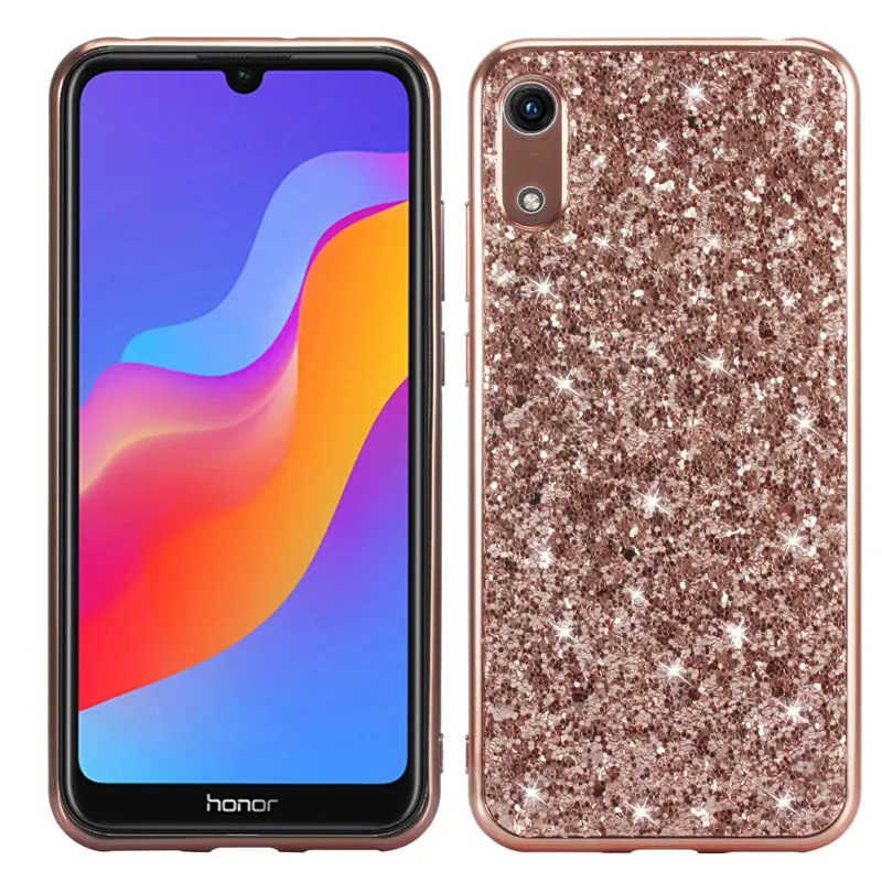 Чехол для телефона Huawei Y6 Pro 2019 силиконовый Блестящий Мягкий чехол из ТПУ с