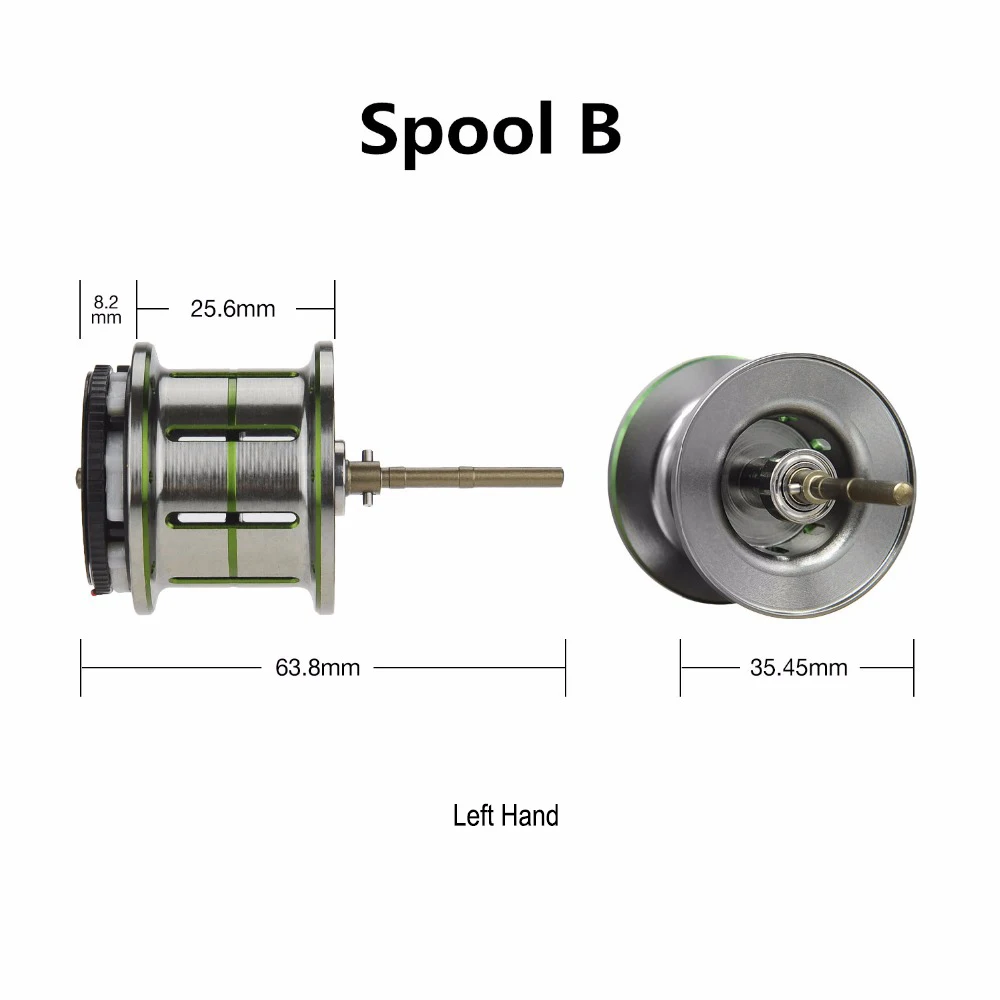 Piscifun Phantom baitcasing катушка алюминиевая легкая катушка магнитный тормоз двойной baitcasing катушка запасные части replacement Fishing