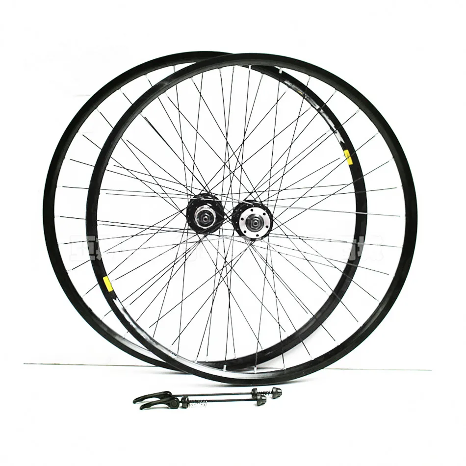 Jielun 26 inch mountain bike bicycle  spoke wheel set Jet 2 Palin bearing disc brake flower drum double aluminum alloy rim rims