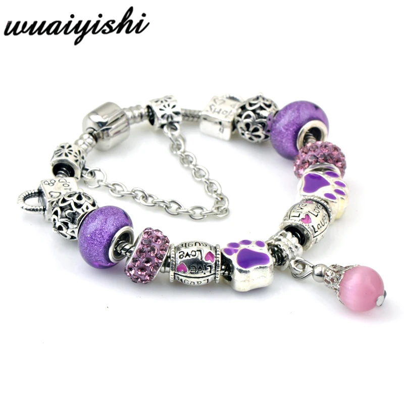 

2020 new DIY Women Vintage string Beads Charms Bracelets & BanglesLatest modelJewelry Fashion Charm For Jewelry Tide