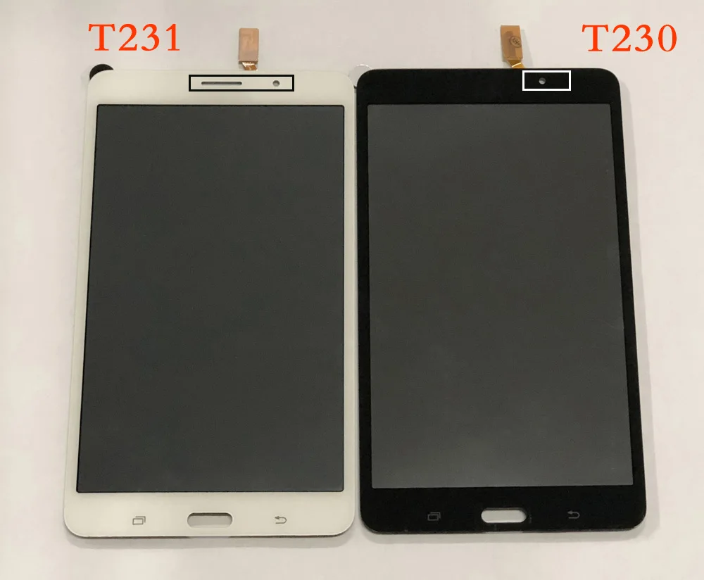 Для Samsung Galaxy Tab 4 7 0 T230 SM T231 полный сенсорный экран дигитайзер Сенсорная панель + ЖК