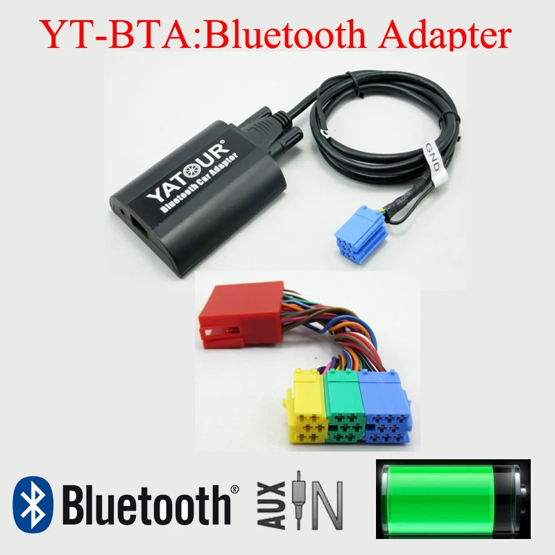 Yatour Bluetooth MP3 телефон гарнитура для Audi A2 A3 A4 SA A6 S6 A8 S8 Allroad TT|adapter plate|adapt bluetooth gps receivera6